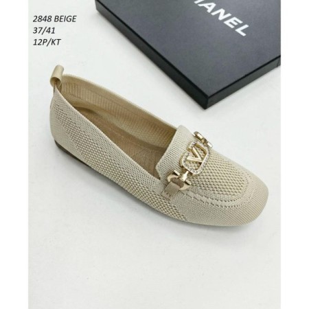 Trampki damskie 37-41 2848 BEIGE