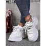 Buty sportowe damskie 36-41 BL503 WHITE