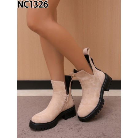 NC1326 BEIGE OCIEPLANE Rozmiary 36-41