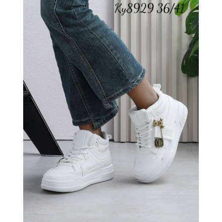 8929 WHITE NIEOCIEPLANE Rozmiary 36-41