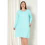 Bawełniana Damska Koszula Nocna Plus Size LaPenna Kod: 14037 Rozm. XL-4XL