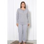 Bawełniana Piżama Damska Plus Size LaPenna Kod: 12060 Rozm : XL-4XL